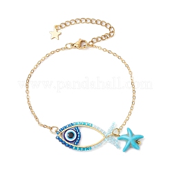 Glass Seed Beads Link Bracelets&nbsp;BJEW-MZ00152-01