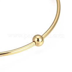 201 Stainless Steel Bangle Sets&nbsp;BJEW-O115-85G-1