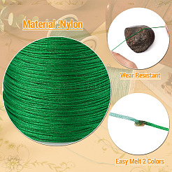 3 Rolls 3 Colors Nylon Braided Cord&nbsp;NWIR-TA0001-43C