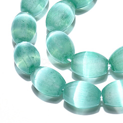 Dyed Natural Selenite Beads Strands&nbsp;G-T138-232E