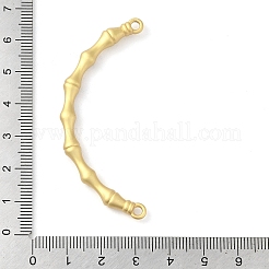 ラックめっき合金ペンダント  マットゴールドカラー  31.5x62x5mm  穴：2mm&nbsp;PALLOY-H144-01MG-01