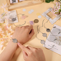 DIY Alloy Bracelet Making Kits&nbsp;DIY-CA0007-61