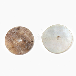 Natural Akoya Shell Beads&nbsp;SHEL-R048-028A