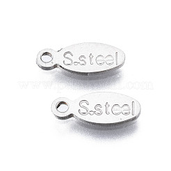 Non-Tarnish 201 Stainless Steel Charms&nbsp;STAS-N095-029