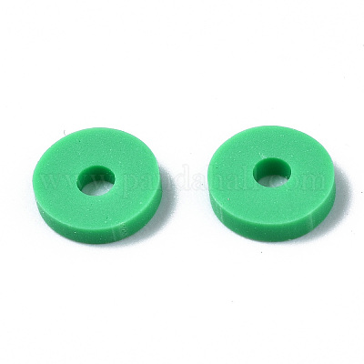 Handmade Polymer Clay Beads&nbsp;CLAY-R067-6.0mm-B06-1