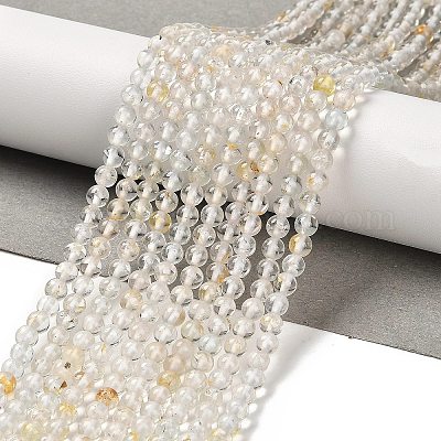 Natural Topaz Crystal Beads Strands&nbsp;G-B107-E02-02-1