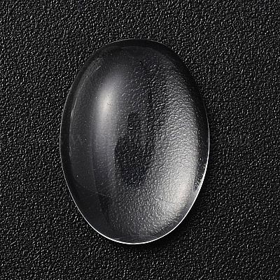 ガラスカボション  オーバル  透明  14x10x4mm&nbsp;GLAA-WH0038-51-1
