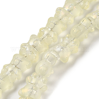 Electroplate Glass Beads Strands&nbsp;EGLA-Q127-A02-01H-1