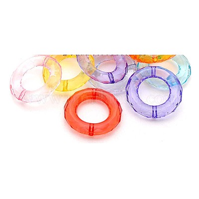 Transparent Acrylic Ring Bead Frames&nbsp;TACR-ZX020-11-1