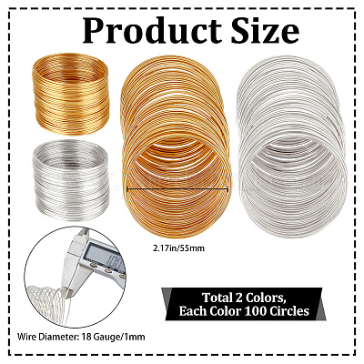 Memory Color Cable Wholesale 2 Colors Steel Memory Wire - Pandahall.com