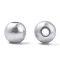 Spray Painted ABS Plastic Imitation Pearl Beads, Round, Gainsboro, 6x5.5mm, Hole: 1.8mm, about 4540 pcs/500g