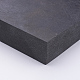 四角いゴムブロック  エラスティック  ブラック  10x10x2cm&nbsp;TOOL-WH0018-06-2