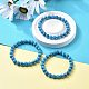 Synthetic Turquoise Jasper Bead Stretch Bracelets&nbsp;BJEW-K212-B-022-1