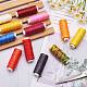 12Rolls 12 Colors Waxed Polyester Cord&nbsp;YC-SZ0001-03A-3
