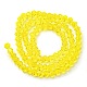 Transparent Glass Beads Strands&nbsp;GLAA-F029-4mm-21-2
