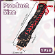 ポリエステルロングレース手袋  レッド  390x122x5mm&nbsp;AJEW-WH0609-321-2