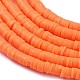 Handmade Polymer Clay Beads&nbsp;CLAY-R067-4.0mm-12-3