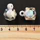 UV Plating Opaque Acrylic Pendants&nbsp;OACR-S142-03C-3