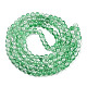 Baking Paint Crackle Glass Bead Strands&nbsp;CCG-S001-8mm-19-3