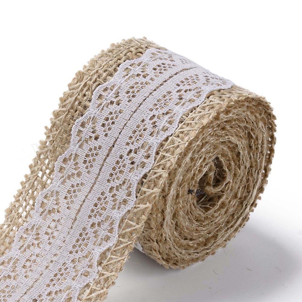 Wholesale Burlap Ribbon - Pandahall.com