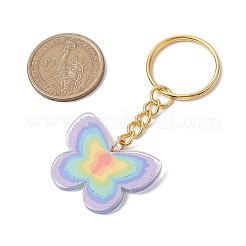 4Pcs 4 Styles Iron Keychains&nbsp;KEYC-JKC00945