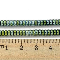 Electroplated Synthetic Non-magnetic Hematite Beads Strands&nbsp;G-K361-A01-02