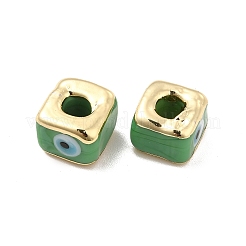 Brass Enamel Beads&nbsp;KK-F842-01C