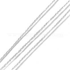 12ロール、12色、6本撚りPETポリエステルメタリック糸  夜光糸  ジュエリー作りのための  ミックスカラー  0.5mm  約18~20m /ロール  1ロール/色&nbsp;OCOR-L046-02