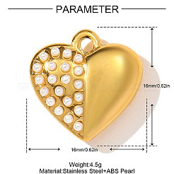 304 Stainless Steel Pendants&nbsp;STAS-OY003-33G