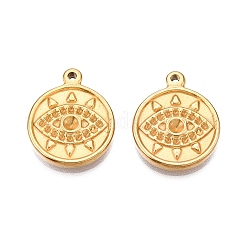 Ion Plating(IP) 304 Stainless Steel Pendant Rhinestone Settings&nbsp;STAS-T064-38G