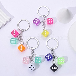 20Pcs 2 Colors Iron Split Key Rings&nbsp;PALLOY-CJ0002-65