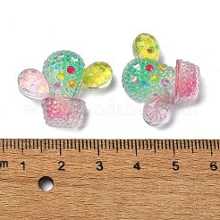 Transparent Epoxy Resin Decoden Cabochons&nbsp;CRES-I030-08A