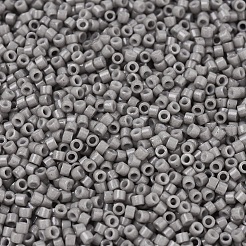 MIYUKIデリカビーズ  シリンダー  日本製シードビーズ  11/0  （db2367) duracoat不透明染めシールグレー  1.3x1.6mm  穴：0.8mm  約2000PCS /ボトル  10 G /ボトル&nbsp;SEED-JP0008-DB2367