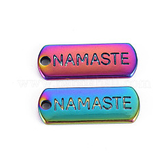 Rainbow Color Alloy Charms&nbsp;PALLOY-S180-238-NR