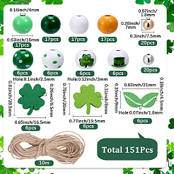 St. Patrick's Day DIY Jewelry Making Kits&nbsp;DIY-SP0007-78