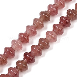 Natural Strawberry Quartz Beads Strands&nbsp;G-P595-C01-01