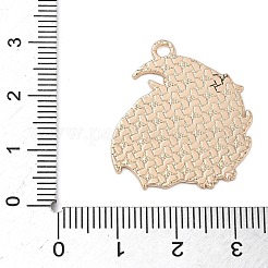 合金エナメルチャーム  ドラゴン  ゴールドカラー  ムーン  28.5x25.5x1.5mm  穴：2mm&nbsp;ENAM-P258-05D-G