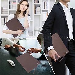 Rectangle PU Leather Meeting File Bag&nbsp;AJEW-WH20019-115C