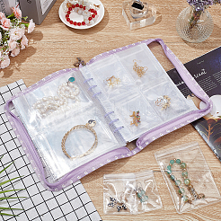 PVC Loose Leaf Jewelry Storage Bag&nbsp;ODIS-WH0038-90D