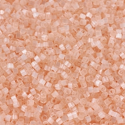 MIYUKIデリカビーズ  シリンダー  日本製シードビーズ  11/0  (db0824) ライトピーチシルクサテン  1.3x1.6mm  穴：0.8mm  約20000個/袋  100 G /袋&nbsp;SEED-J020-DB0824