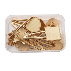 Alloy Alligator Hair Clip Finding&nbsp;PALLOY-CJ0001-93