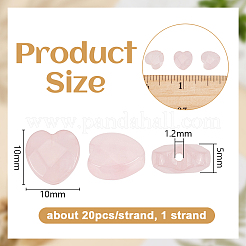 Natural Rose Quartz Beads Strands&nbsp;G-WH0030-54E