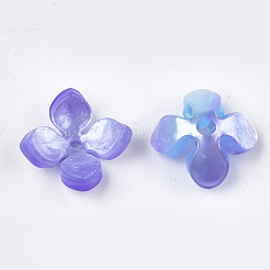 Cellulose Acetate(Resin) Bead Caps&nbsp;X-KK-S161-02F