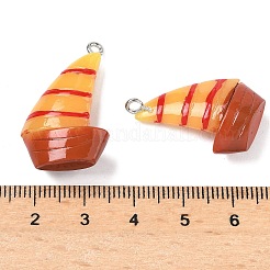 Opaque Resin Pendants&nbsp;RESI-G120-01B