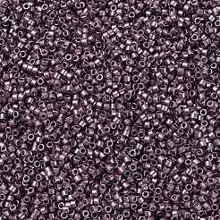 MIYUKIデリカビーズ  シリンダー  日本製シードビーズ  11/0  （db0462)亜鉛メッキダークモーブ  1.3x1.6mm  穴：0.8mm  約2000個/10g&nbsp;X-SEED-J020-DB0462