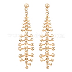 Alloy Stud Dangle Earrings for Women&nbsp;AL-CBA6127-05G
