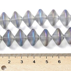 Electroplate Glass Beads Strands&nbsp;EGLA-G038-01A-FR02