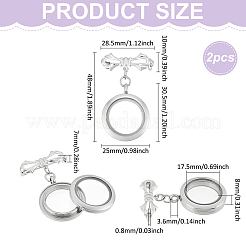 2Pcs Brass Brooches&nbsp;JEWB-UN00003