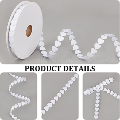 18M Heart Polyester Lace Ribbon&nbsp;OCOR-CY0004-11A