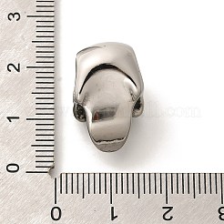 304 Stainless Steel Enamel European Beads&nbsp;STAS-Z110-01AS-02